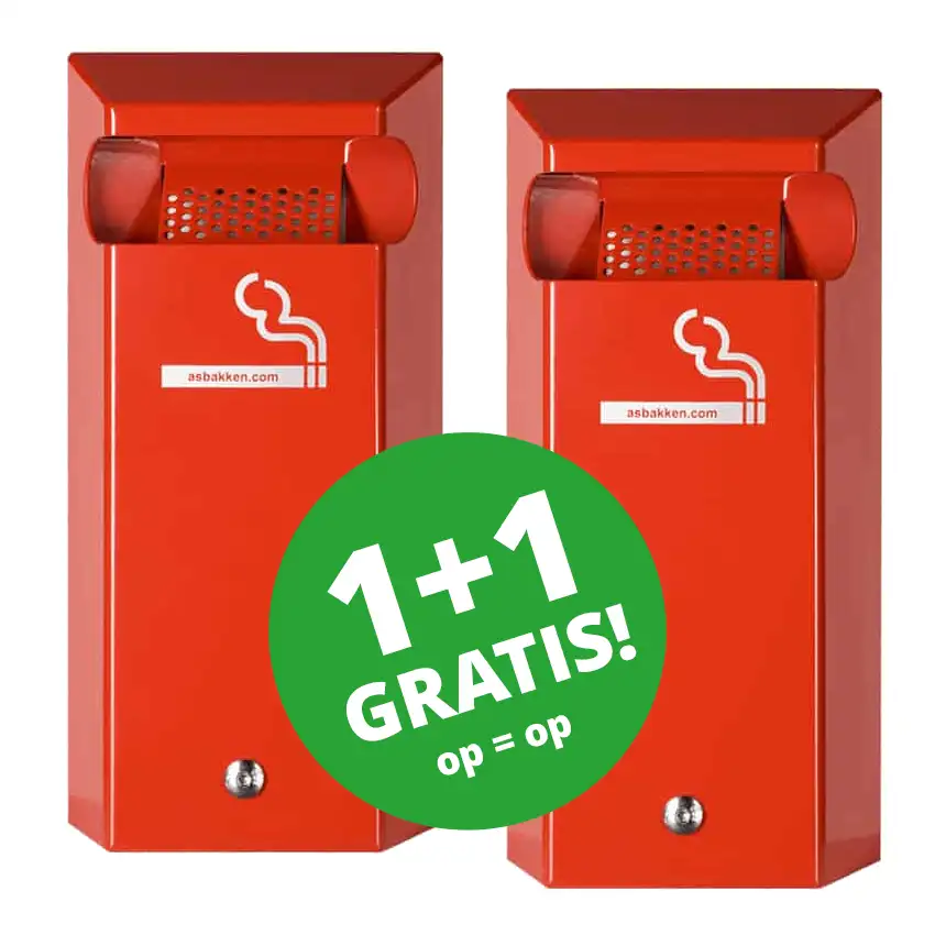 WandAsbak Rood actie